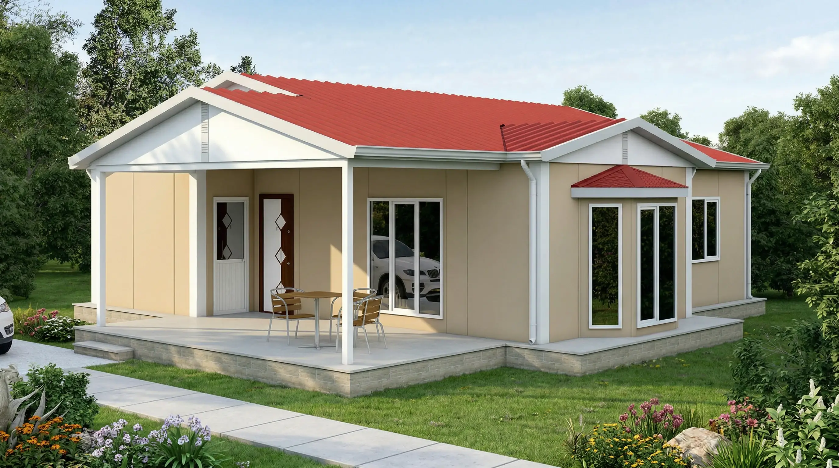 100 m² Prefabrik Ev Fiyatları