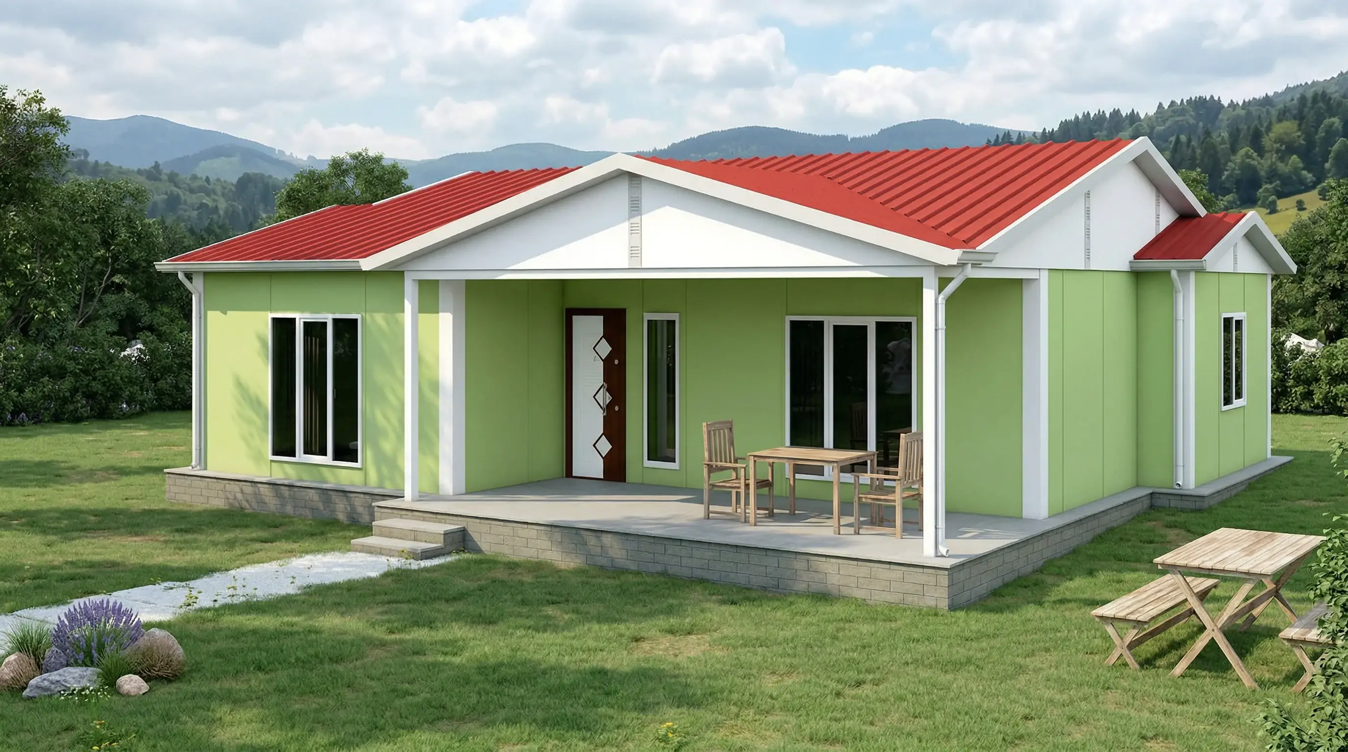 101 m² Prefabrik Ev Fiyatları