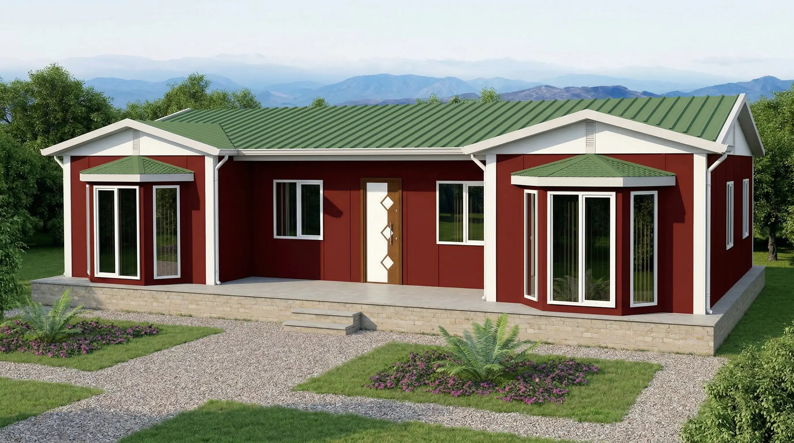 98 m² Prefabrik Ev Fiyatları